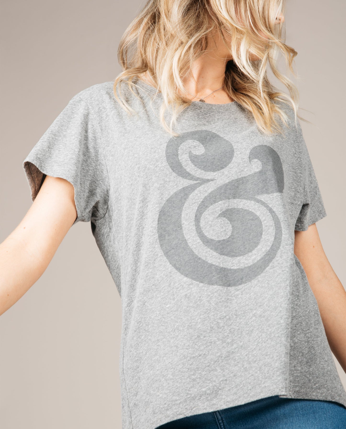 Ampersand (Heather Gray - Women's Line)