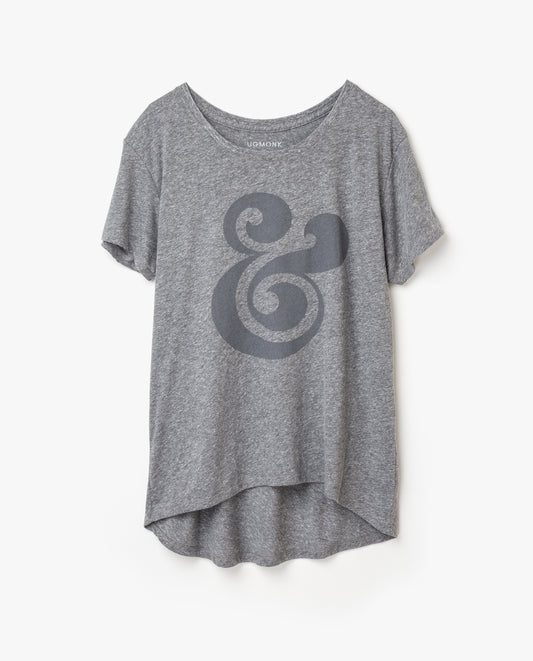 Ampersand (Heather Gray - Women's Line)