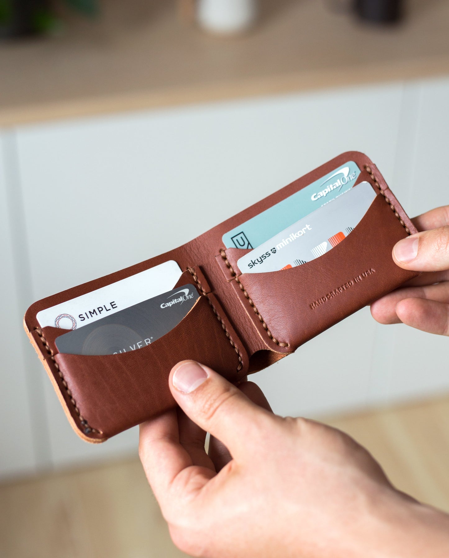 Bifold Wallet (Cognac)