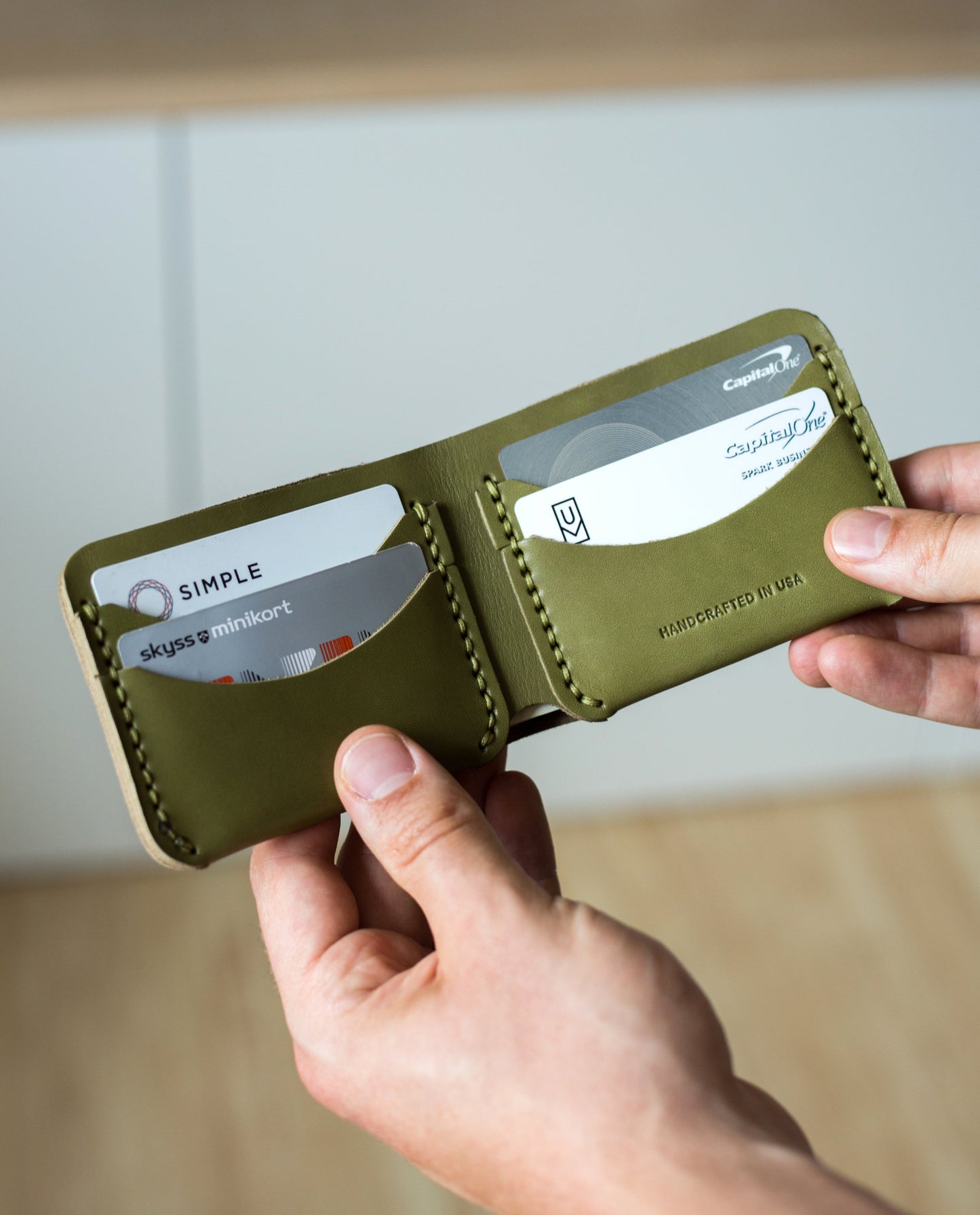 Bifold Wallet (Olive)