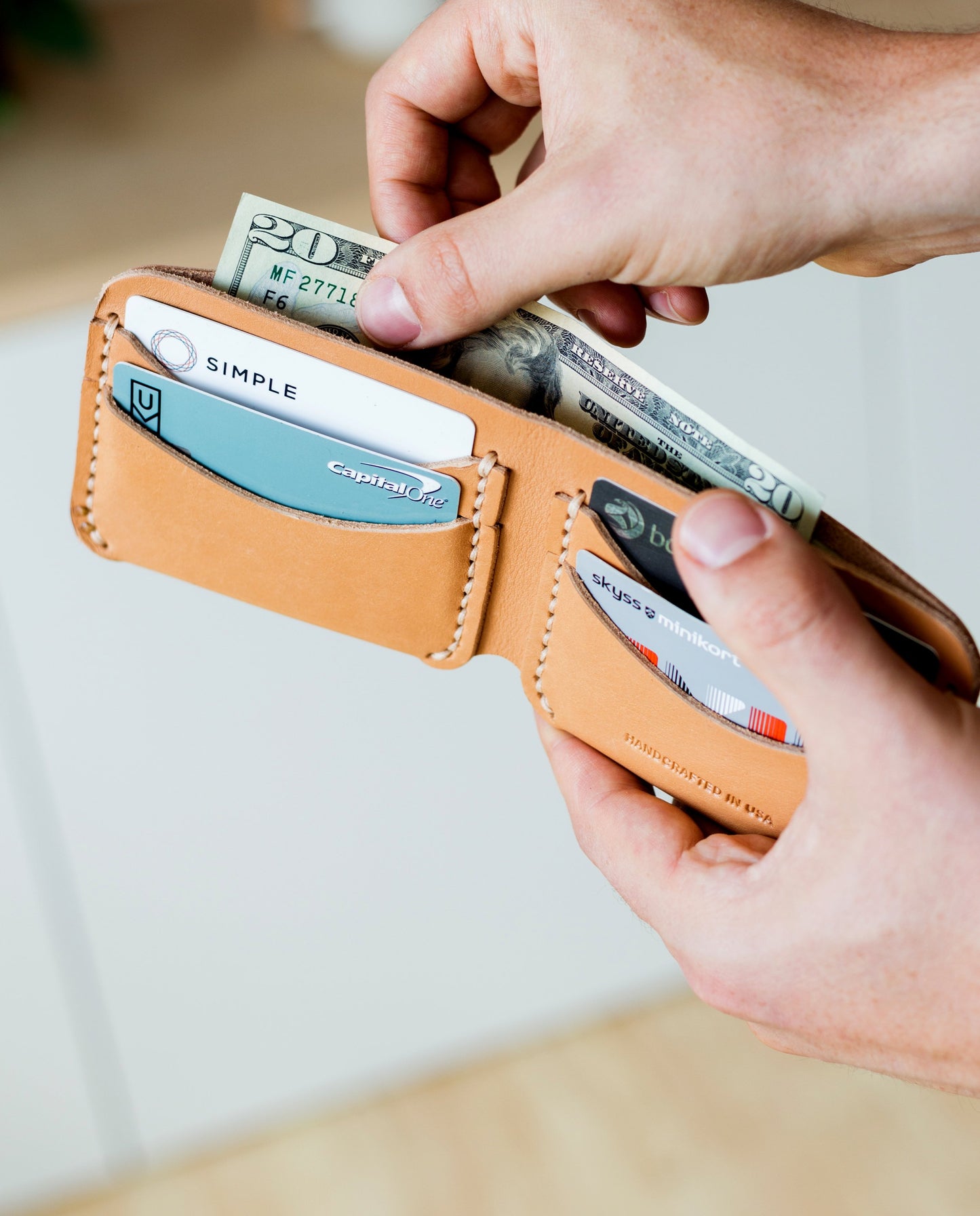 Bifold Wallet (Tan)